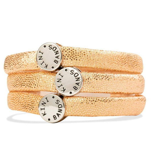 Rose Gold Hair Tie Trio